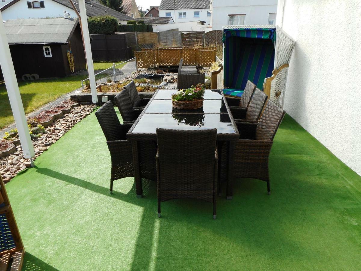 Modernes Ferienhaus Der Besonderen Art Mit Garten Lohne  Exterior photo